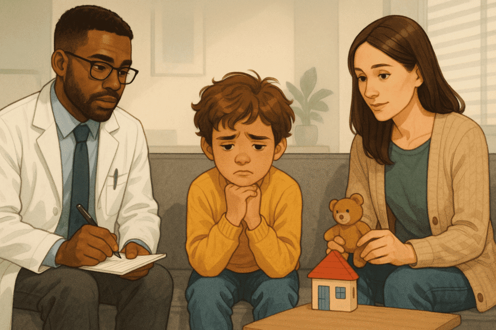 "Child Therapy 101: Psychiatrist or Psychologist—What’s Best for Your Kid?" "Child Therapy 101: Psychiatrist or Psychologist—What’s Best for Your Kid?"