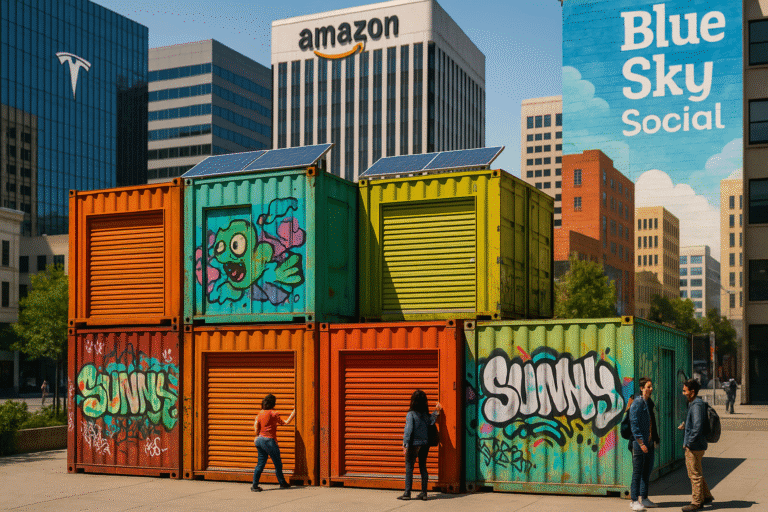 Oakland Turns to Shipping Containers as Affordable Storage & Housing Booms