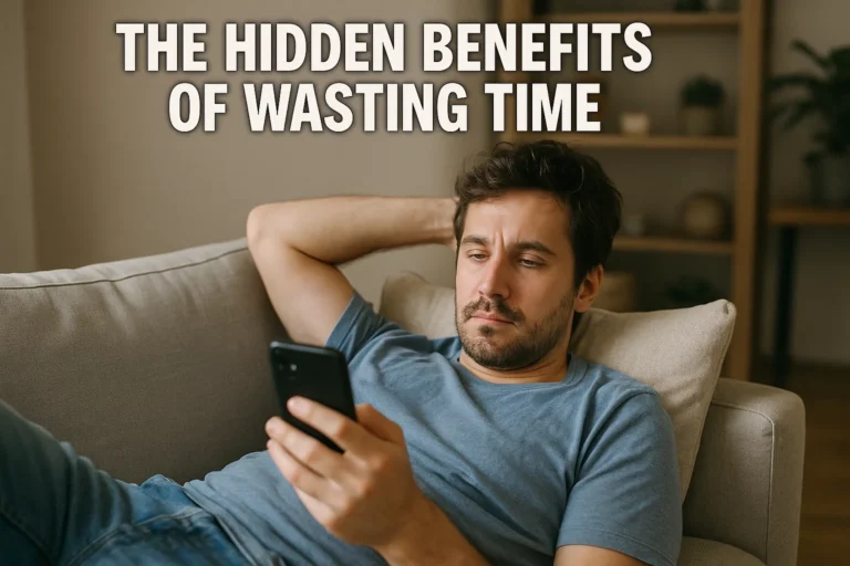 The Hidden Benefits of Wasting Time