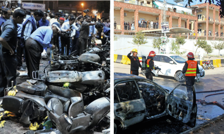 A Capital Offense Delhi and Islamabad Blasts Ignite a Familiar Blame Game