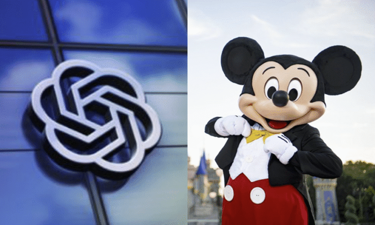 Disney OpenAI partnership graphic