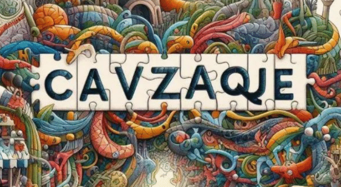 Cavazaque digital concept showing futuristic technology and branding identity