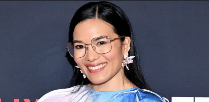 Nikki Hakuta smiling during a public appearance with Ali Wong